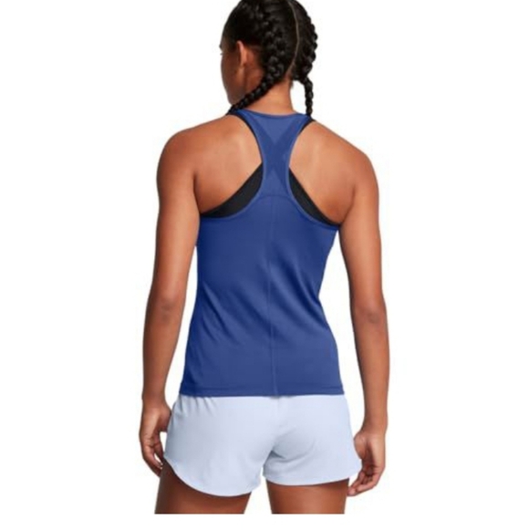 Under Armour Women's Navy Tank Top - Picture 2 of 4